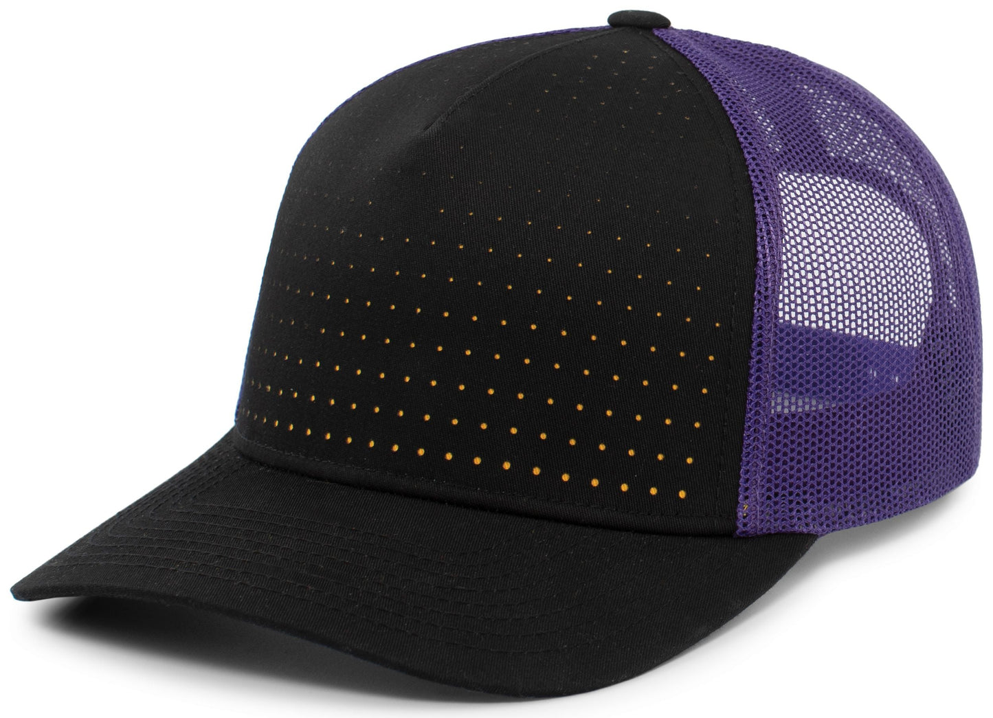 PACIFIC HEADWEAR - PERFORATED 5-PANEL TRUCKER SNAPBACK CAP