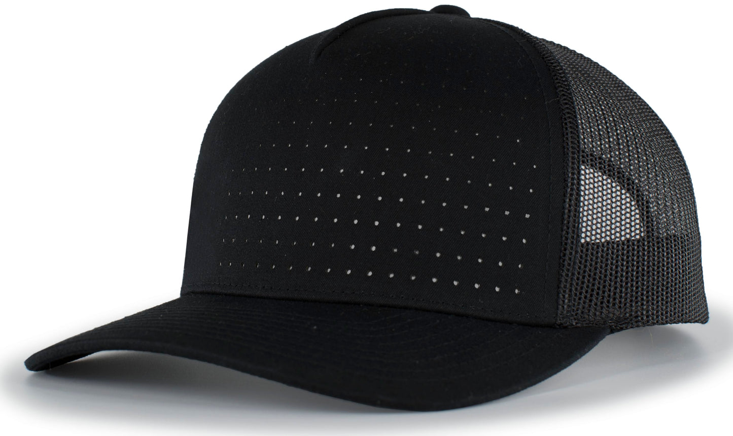 PACIFIC HEADWEAR - PERFORATED 5-PANEL TRUCKER SNAPBACK CAP