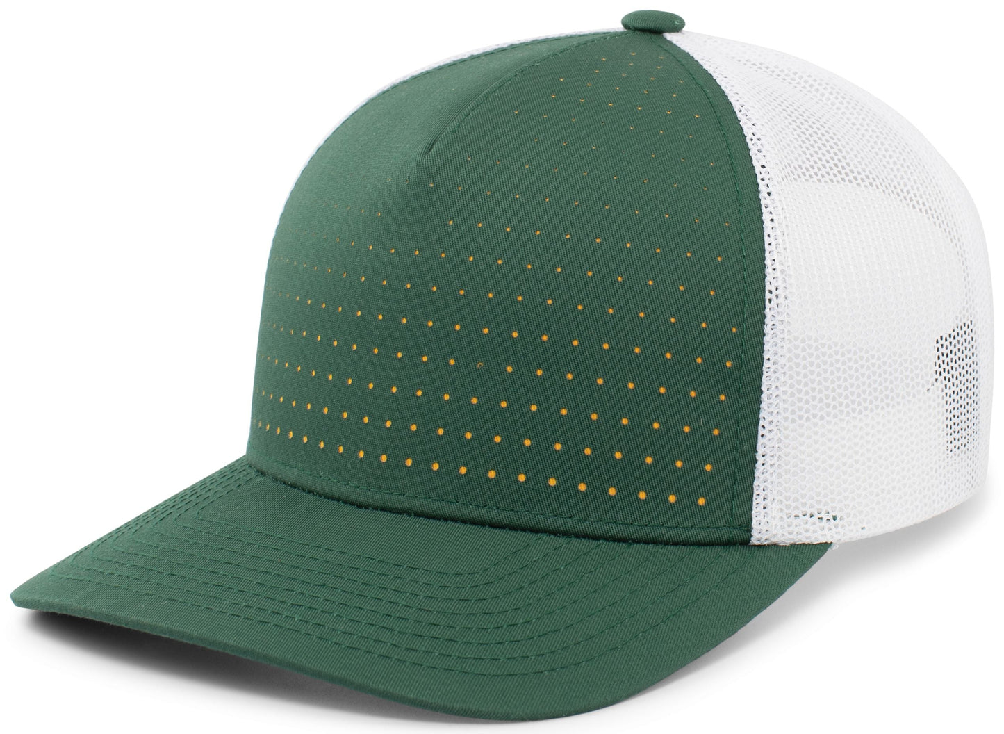 PACIFIC HEADWEAR - PERFORATED 5-PANEL TRUCKER SNAPBACK CAP
