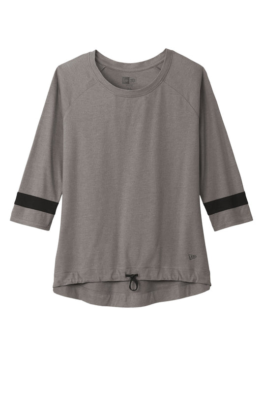 New Era® - Ladies Tri-Blend 3/4-Sleeve Tee - LNEA136