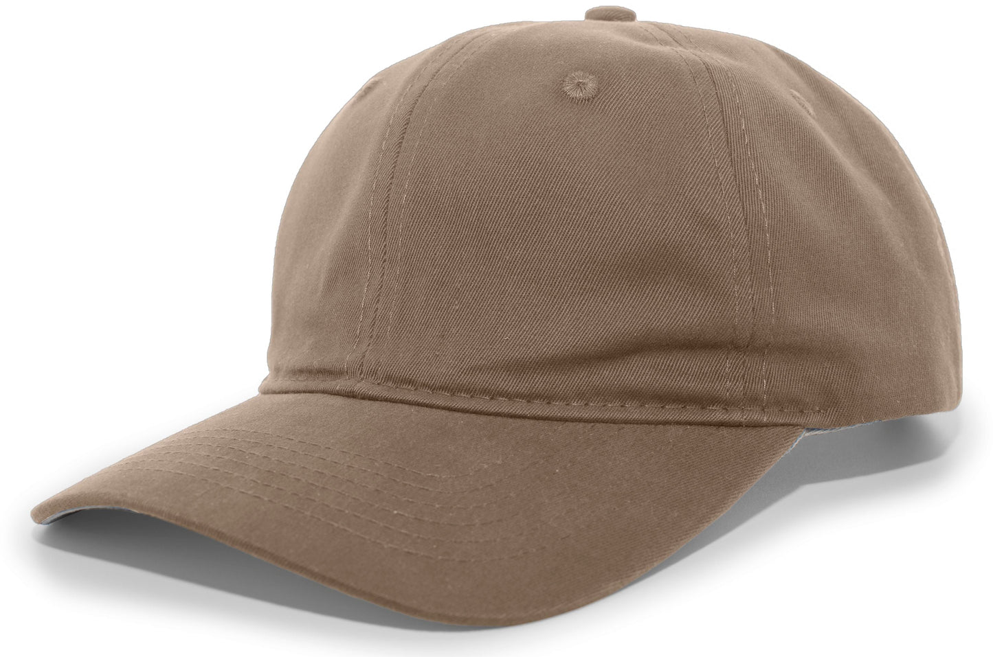 PACIFIC HEADWEAR - BRUSHED COTTON TWILL HOOK-AND-LOOP ADJUSTABLE CAP - 220C