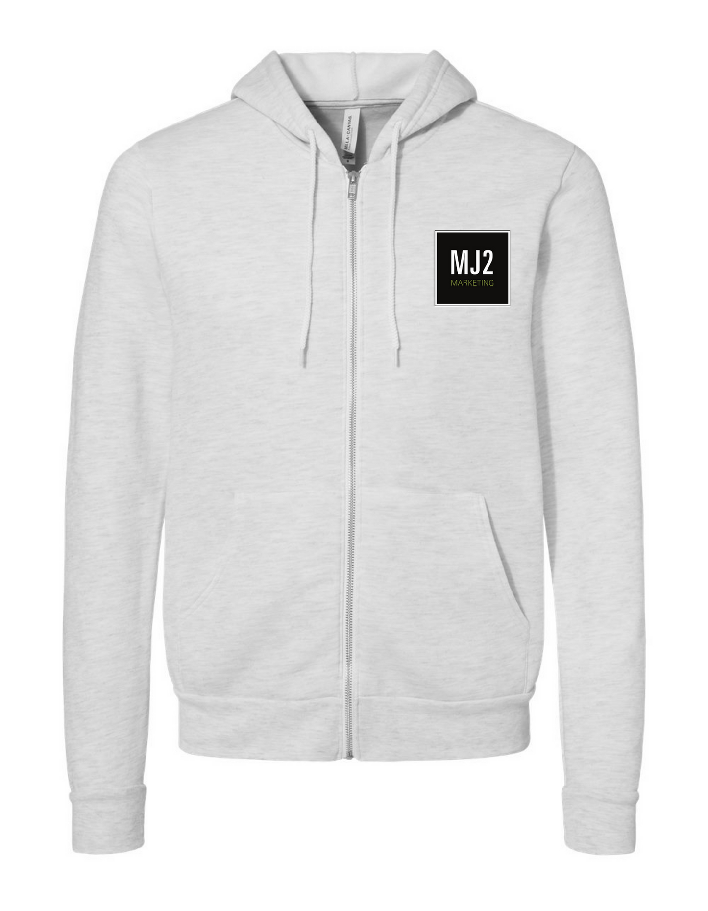 BELLA + CANVAS - Unisex Sponge Fleece Full-Zip Hoodie