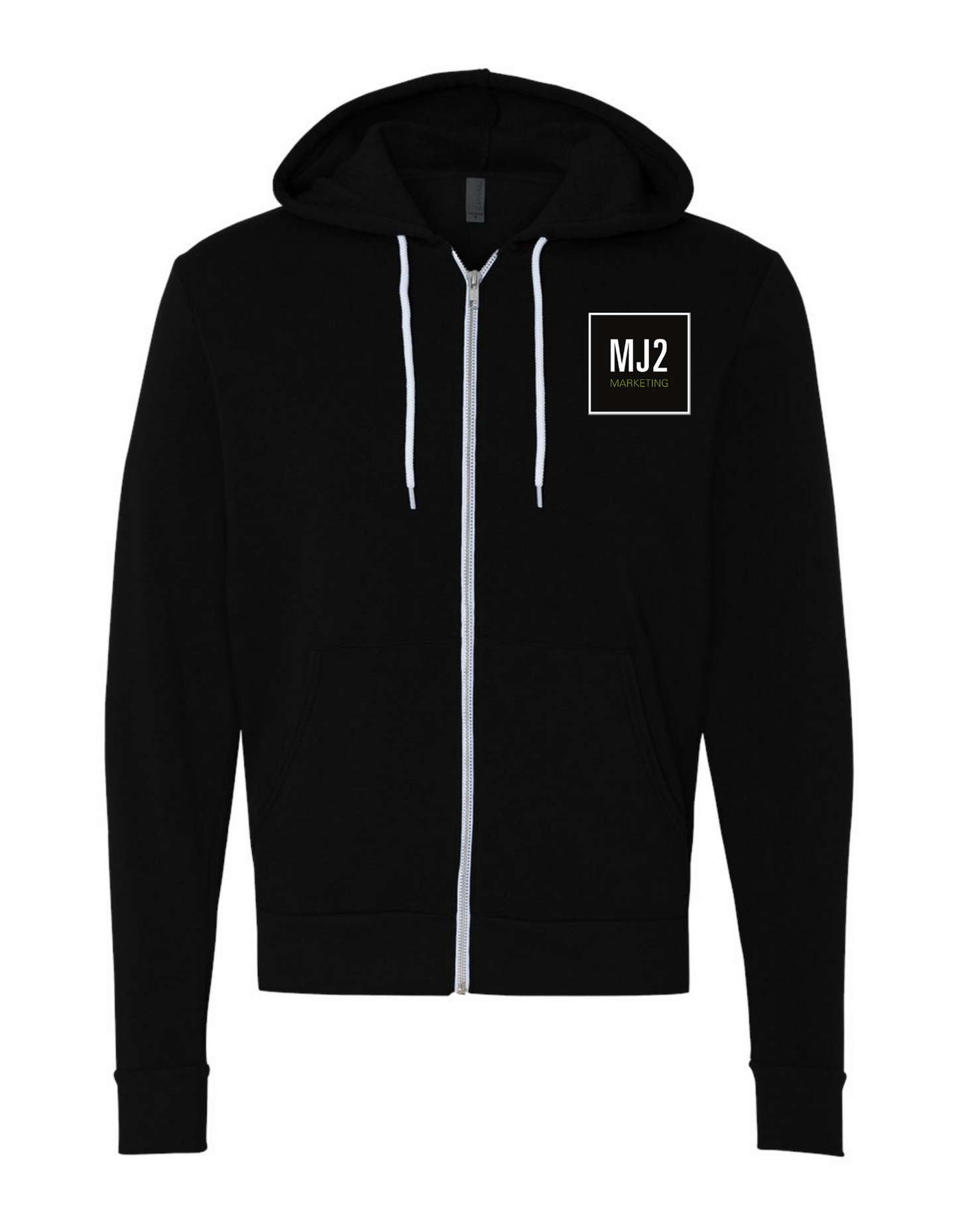 BELLA + CANVAS - Unisex Sponge Fleece Full-Zip Hoodie