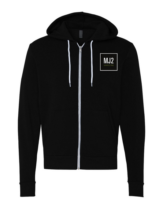 BELLA + CANVAS - Unisex Sponge Fleece Full-Zip Hoodie