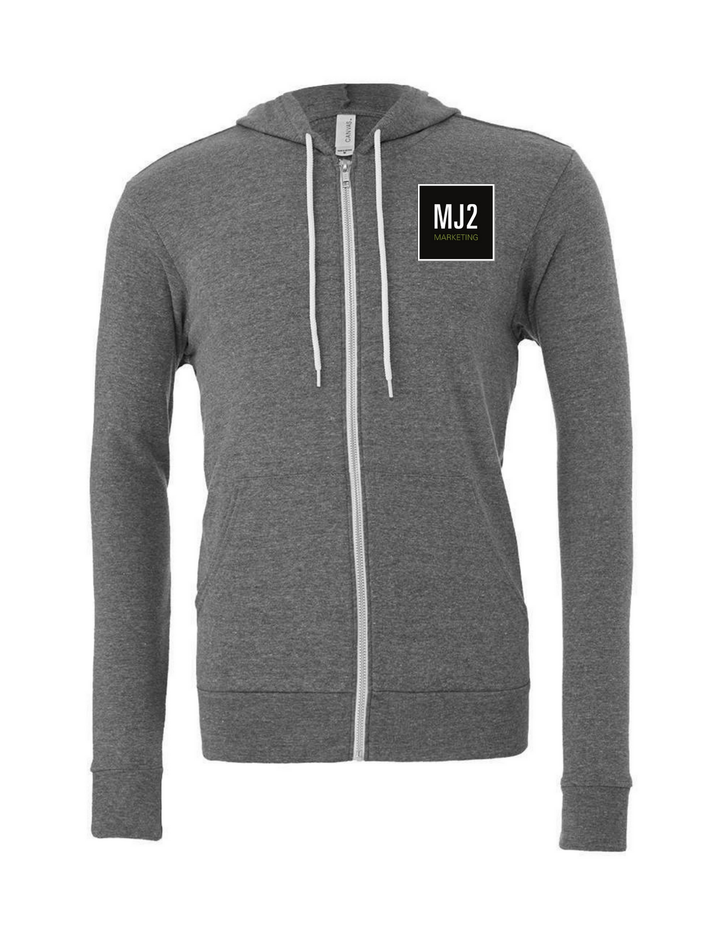 BELLA + CANVAS - Unisex Sponge Fleece Full-Zip Hoodie