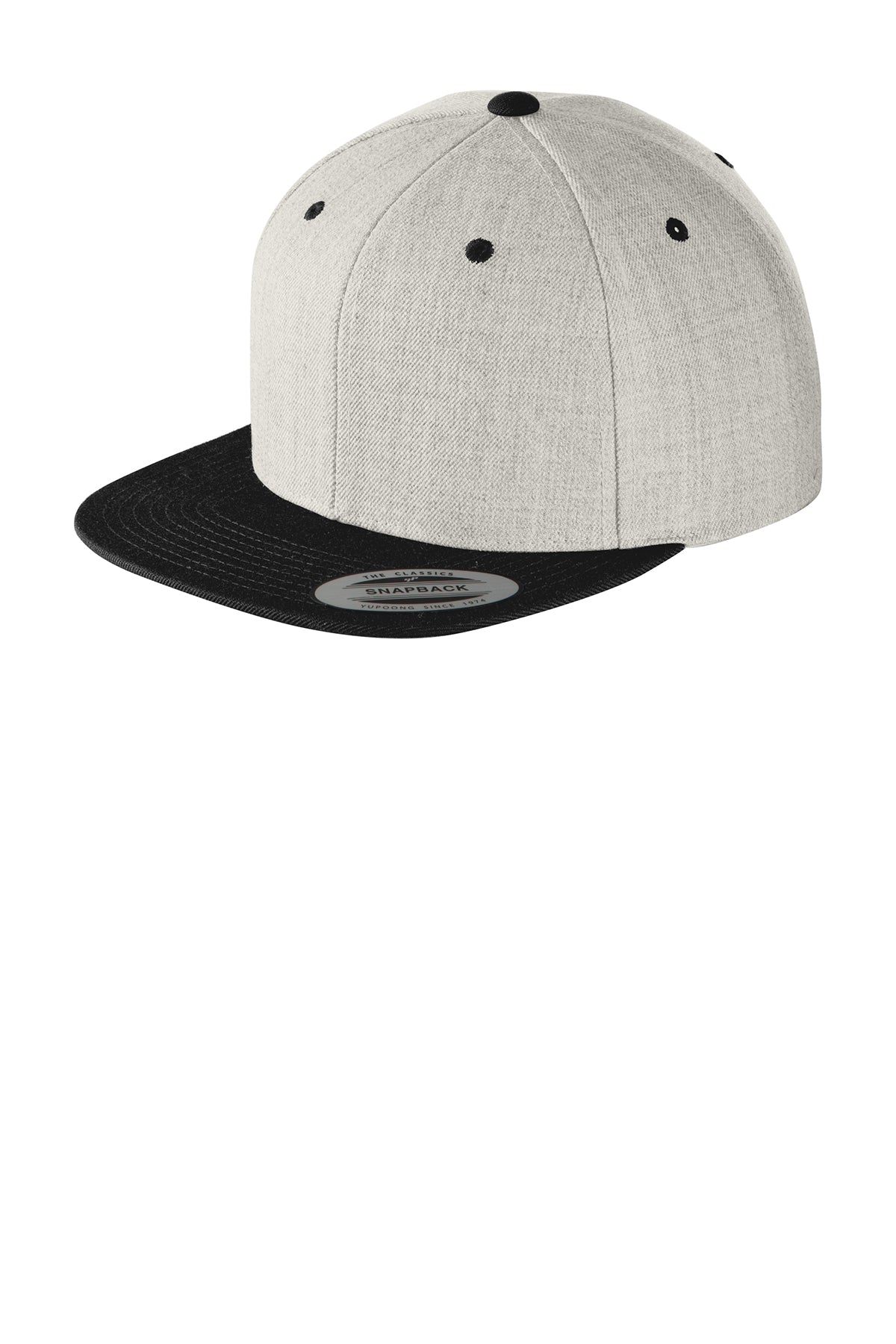Sport-Tek® Yupoong® Flat Bill Snapback Cap