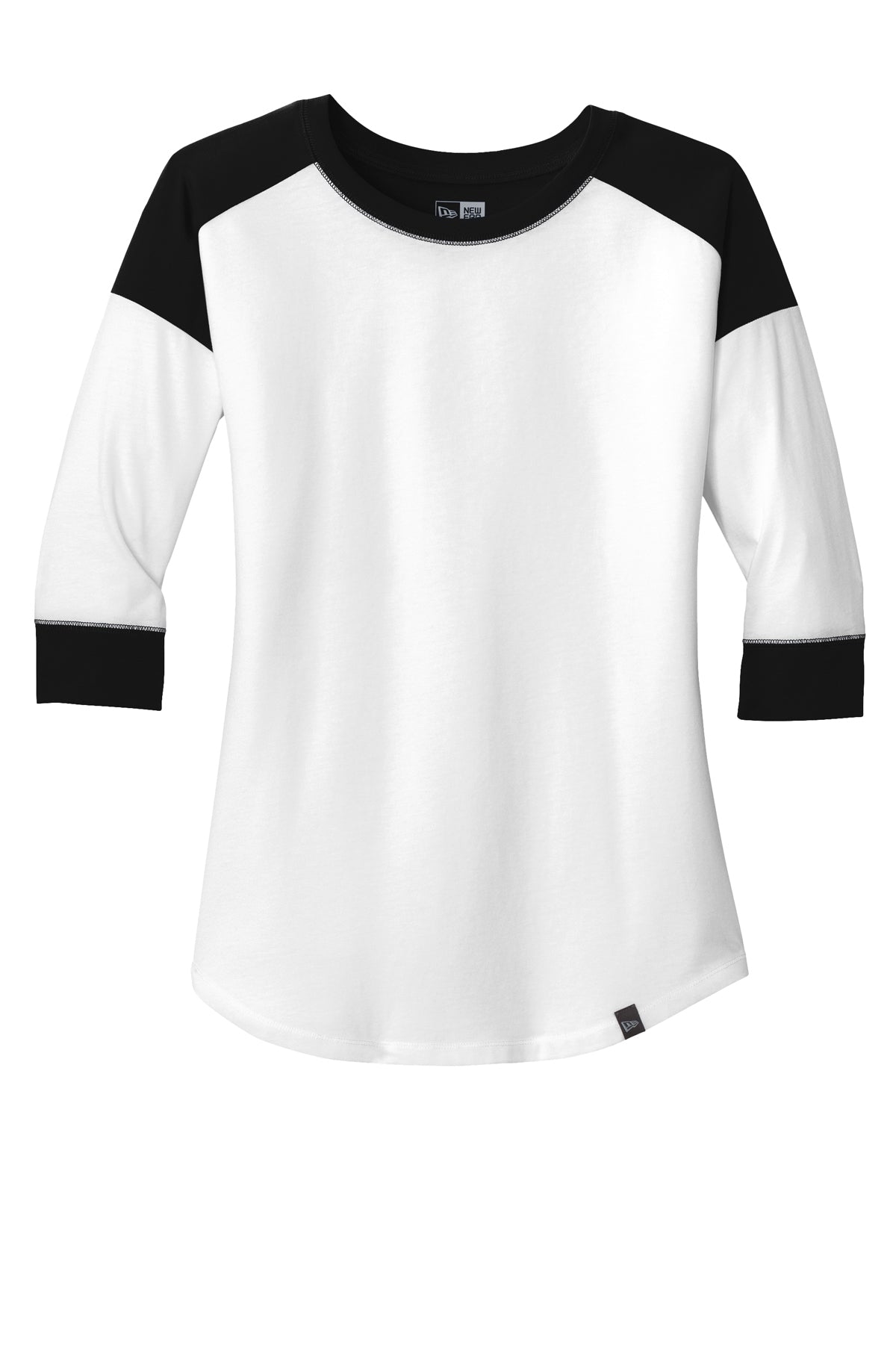 New Era® - Ladies Heritage Blend 3/4-Sleeve Baseball Raglan Tee - LNEA104