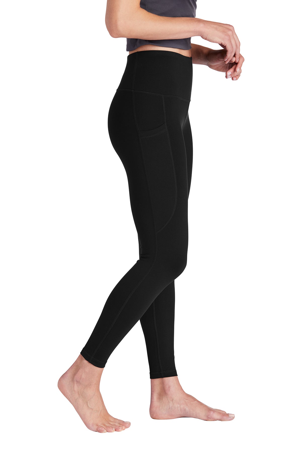 Sport-Tek ® Ladies High Rise 7/8 Legging