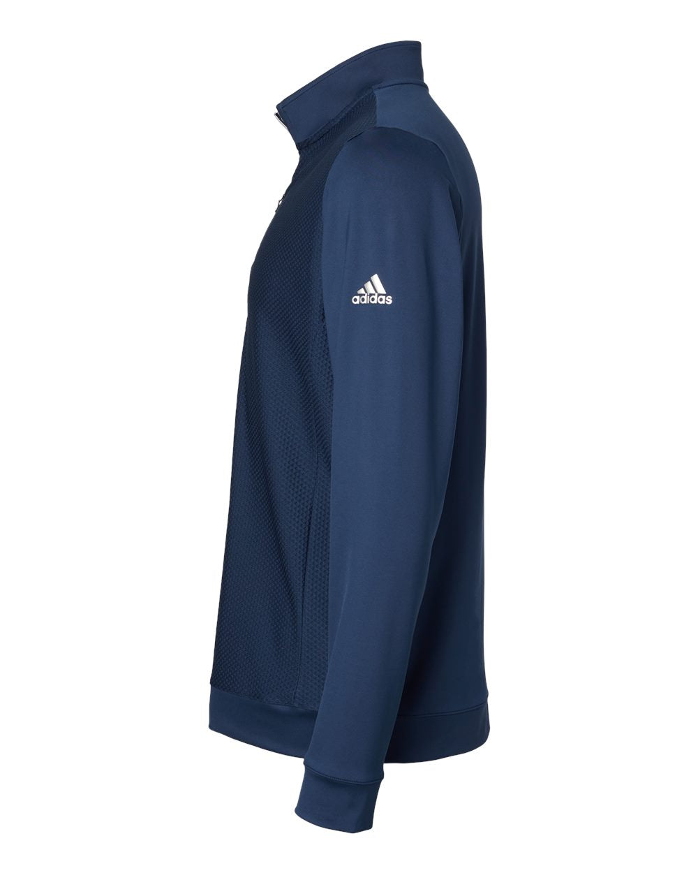 Adidas - Performance Textured Quarter-Zip Pullover - A295