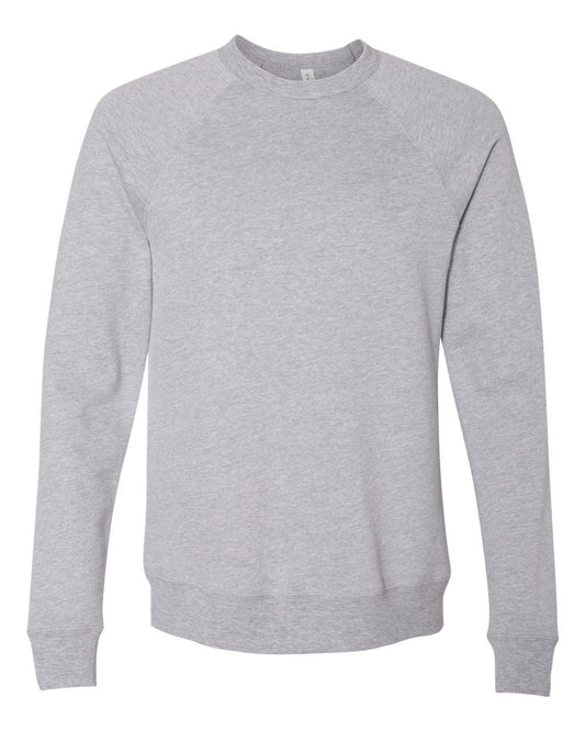 BELLA + CANVAS - Unisex Sponge Fleece Raglan Sweatshirt - 3901
