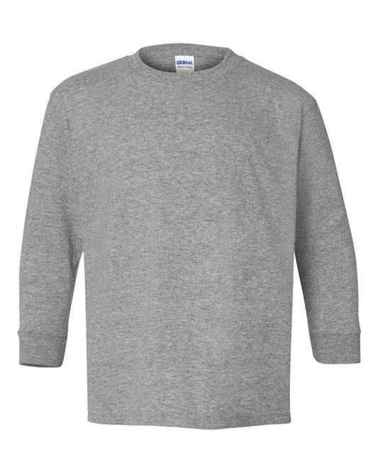 Gildan® - Youth Heavy Cotton™ 100% Cotton Long Sleeve T-Shirt - 5400B