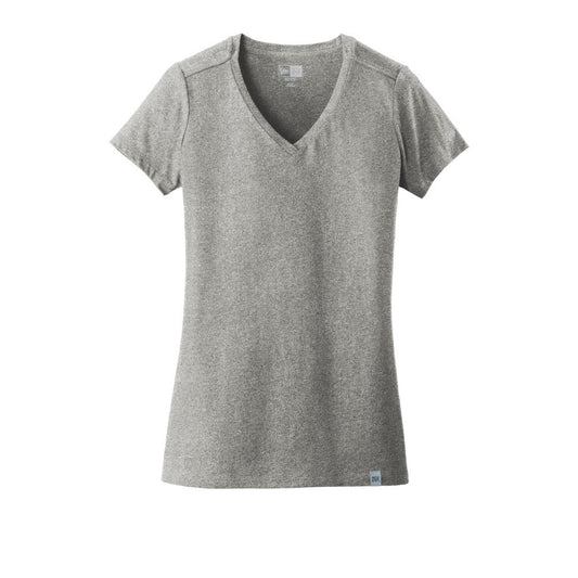 New Era® - Ladies Heritage Blend V-Neck Tee - LNEA101