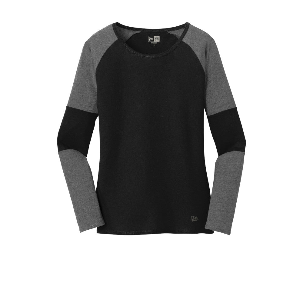 New Era® - Ladies Tri-Blend Performance Baseball Tee - LNEA132