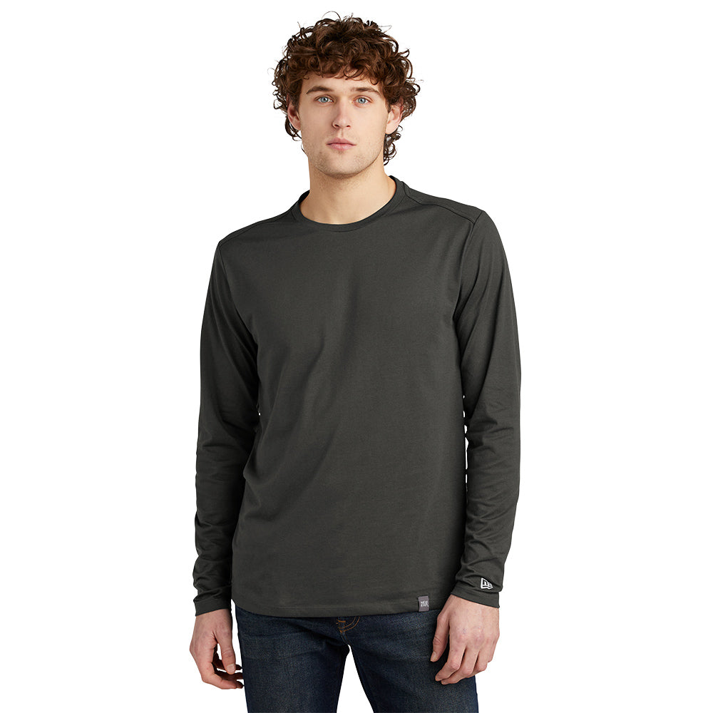 New Era® - Heritage Blend Long Sleeve Crew Tee - NEA102