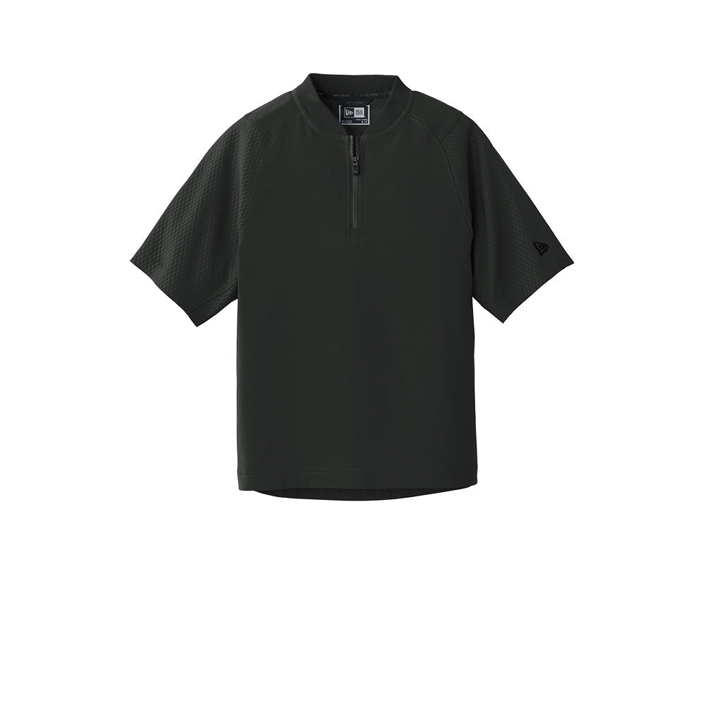 New Era® - Youth Cage Short Sleeve 1/4-Zip Jacket - YNEA600