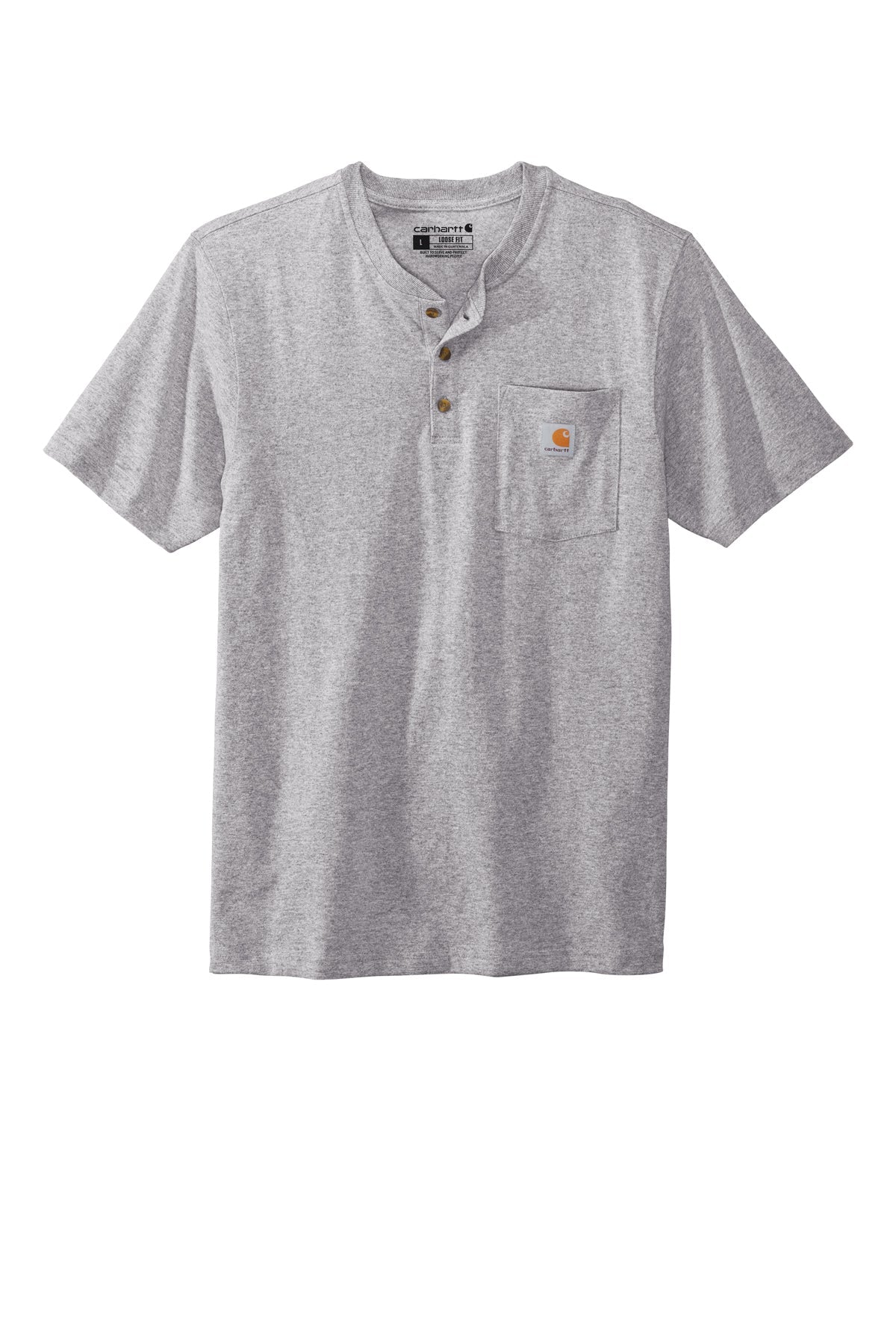 Carhartt® - Short Sleeve Henley T-Shirt - CTK84