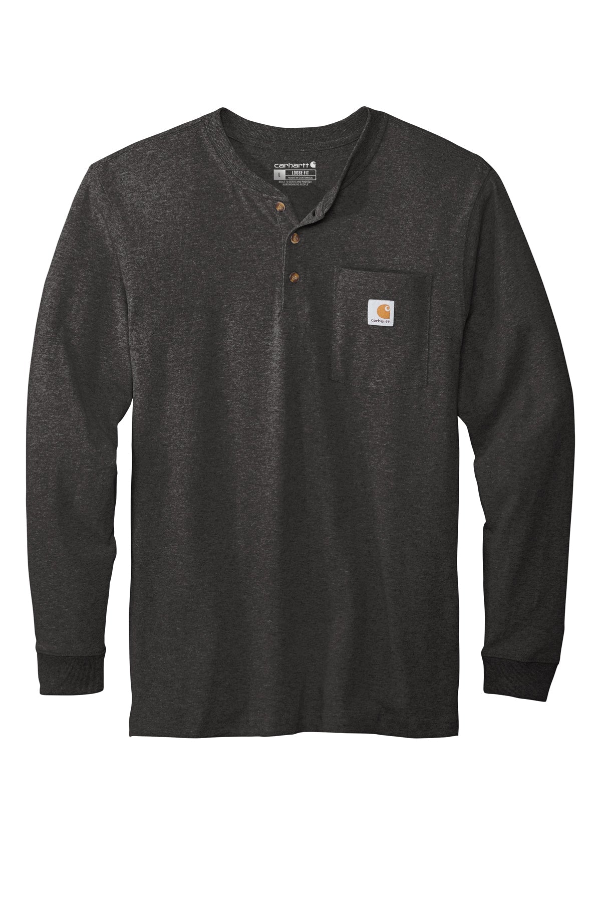 Carhartt® - Long Sleeve Henley T-Shirt - CTK128