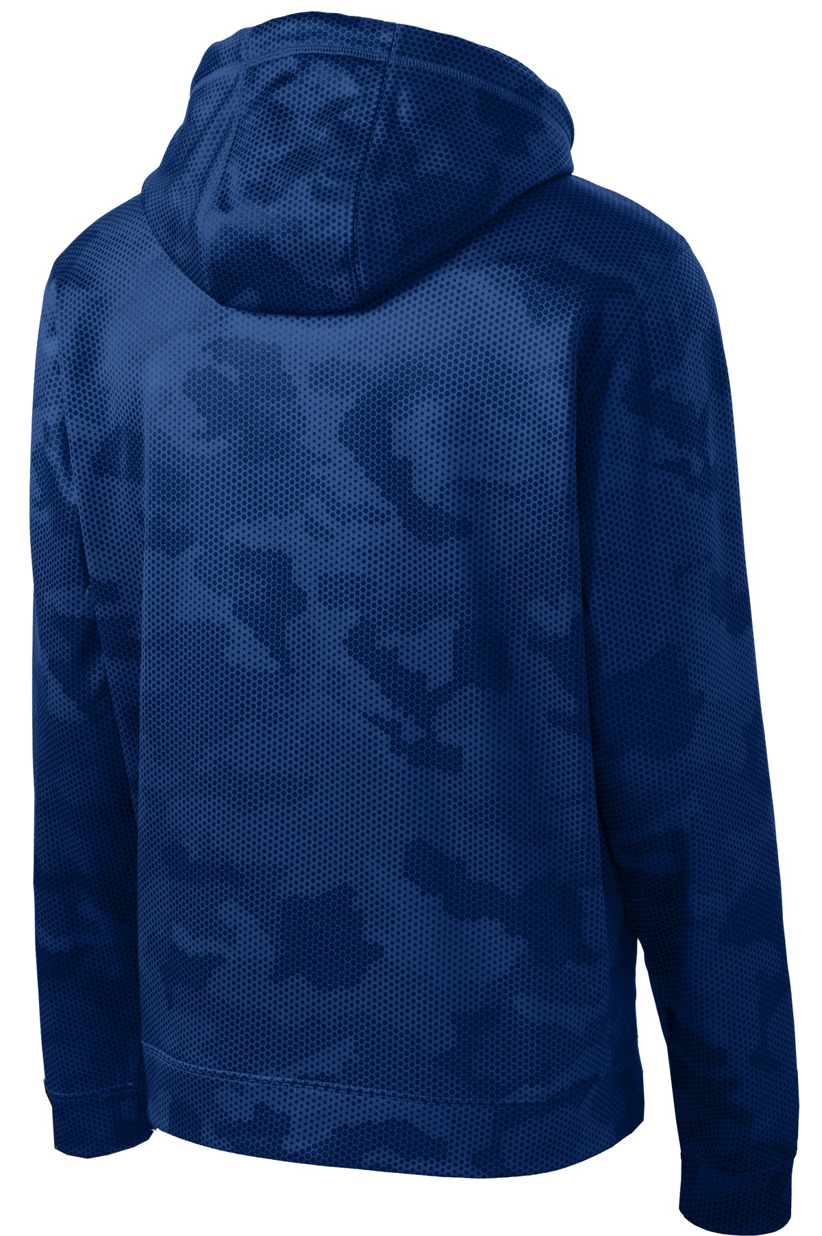 Sport-Tek® Youth Sport-Wick® CamoHex Fleece Hooded Pullover