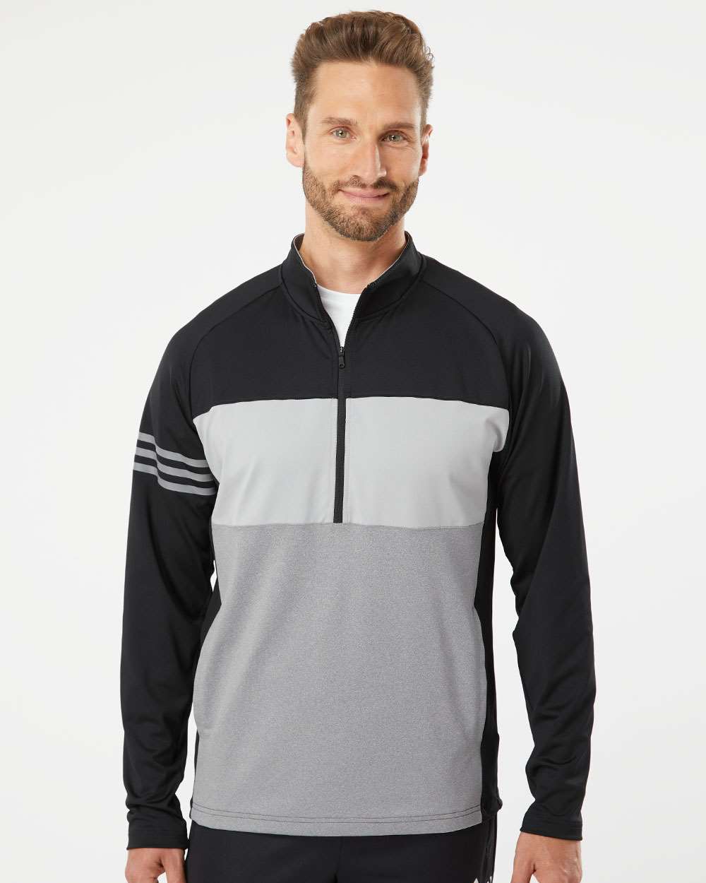 Adidas - 3-Stripes Competition Quarter-Zip Pullover - A492