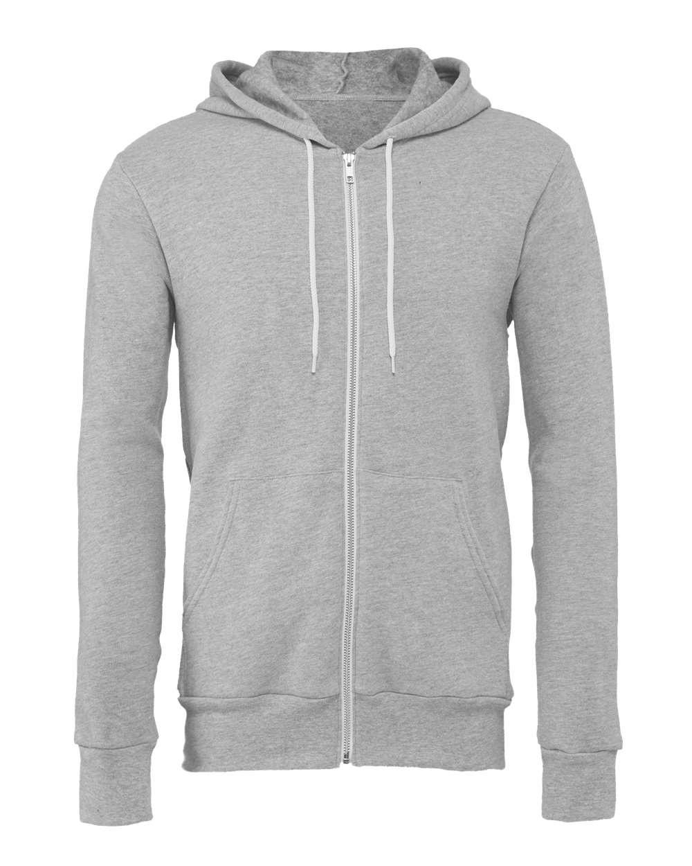 BELLA + CANVAS - Unisex Sponge Fleece Full-Zip Hoodie - 3739