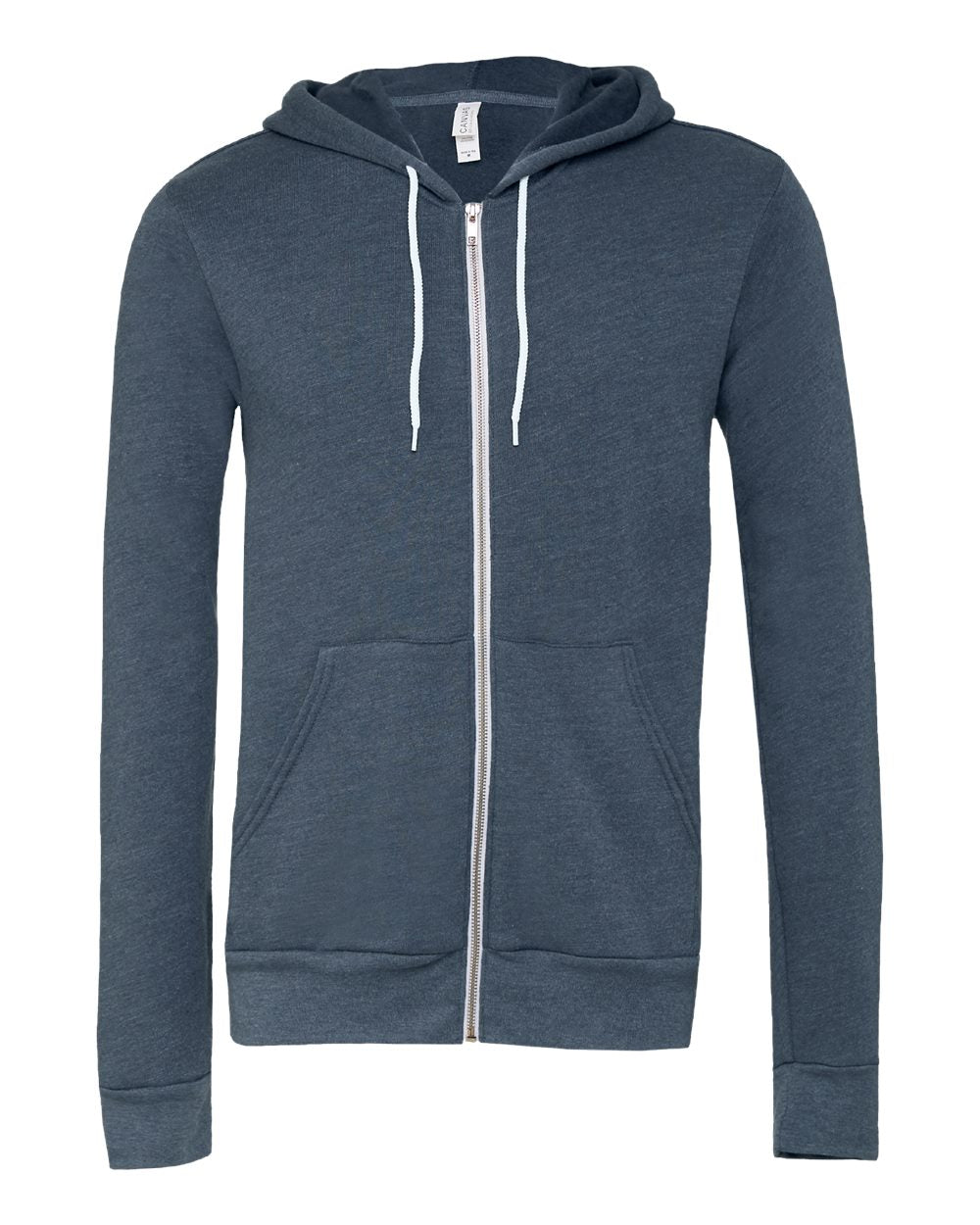 BELLA + CANVAS - Unisex Sponge Fleece Full-Zip Hoodie - 3739