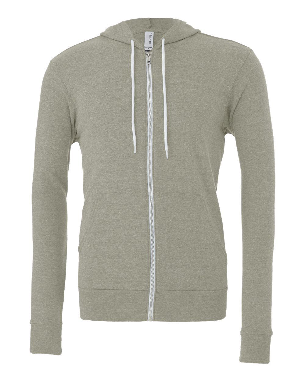 BELLA + CANVAS - Unisex Sponge Fleece Full-Zip Hoodie - 3739