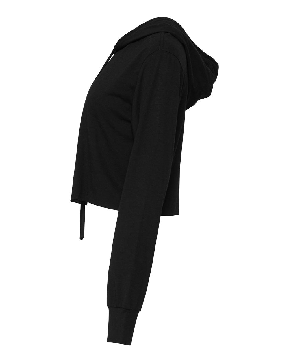 BELLA + CANVAS - Women’s Triblend Cropped Long Sleeve Hoodie - 8512