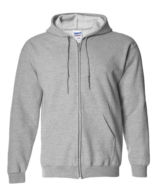 Gildan® - Heavy Blend™ Full-Zip Hooded Sweatshirt - 18600