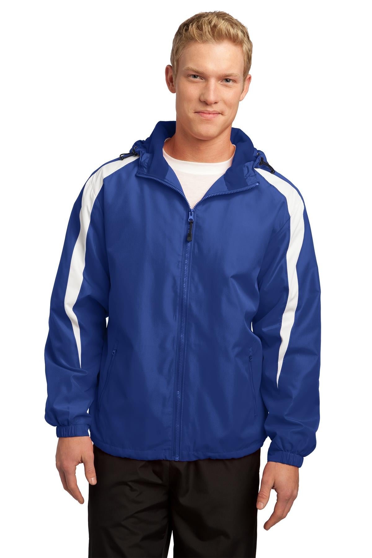 Sport-Tek® Fleece-Lined Colorblock Jacket. JST81