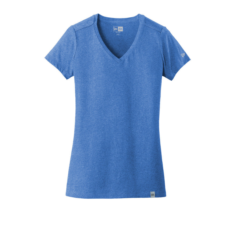 New Era® - Ladies Heritage Blend V-Neck Tee - LNEA101