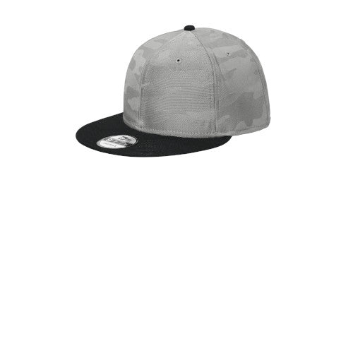 New Era® - Camo Flat Bill Snapback Cap - NE407