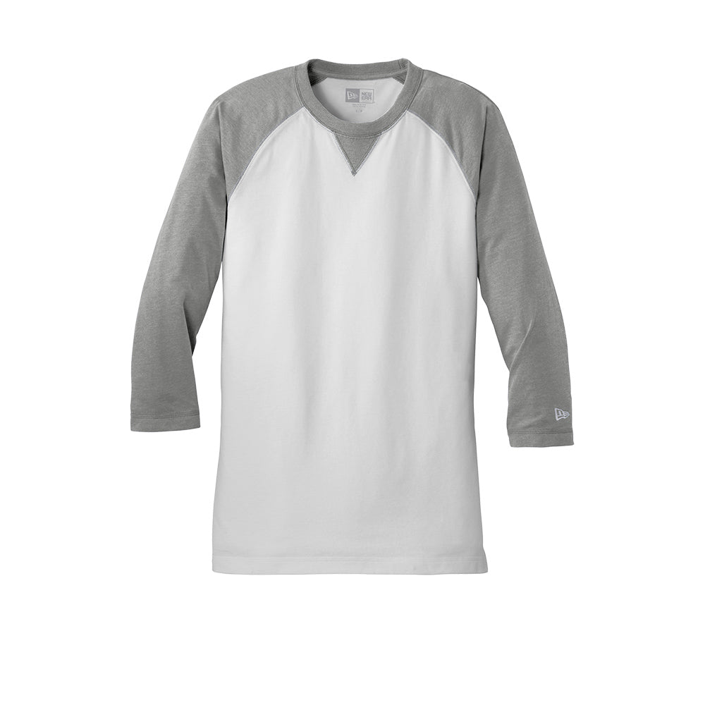 New Era® - Sueded Cotton Blend 3/4-Sleeve Baseball Raglan Tee - NEA121